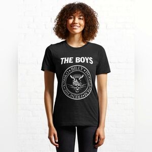 The Boys Band Style Gray Unisex Tshirt - Medium